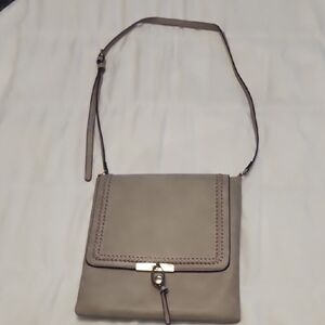 Elegant Gray Crossbody Bag